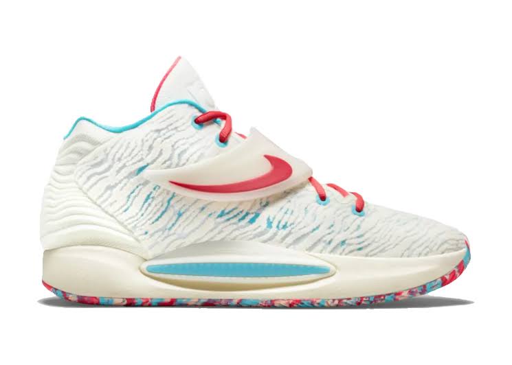 Nike KD14 Basketball Shoes in White/Cashmere Size 4.5