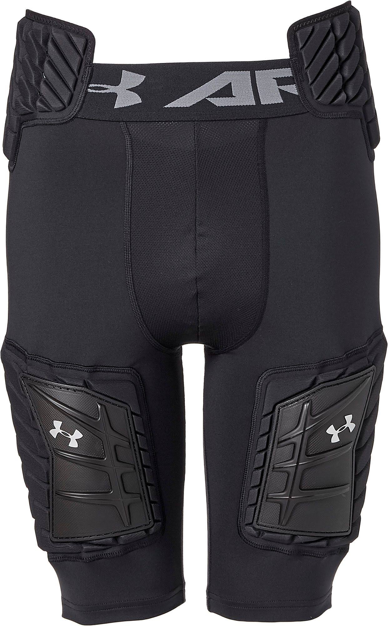 Under Armour Men's Football Girdle 5 Pad - Black LG