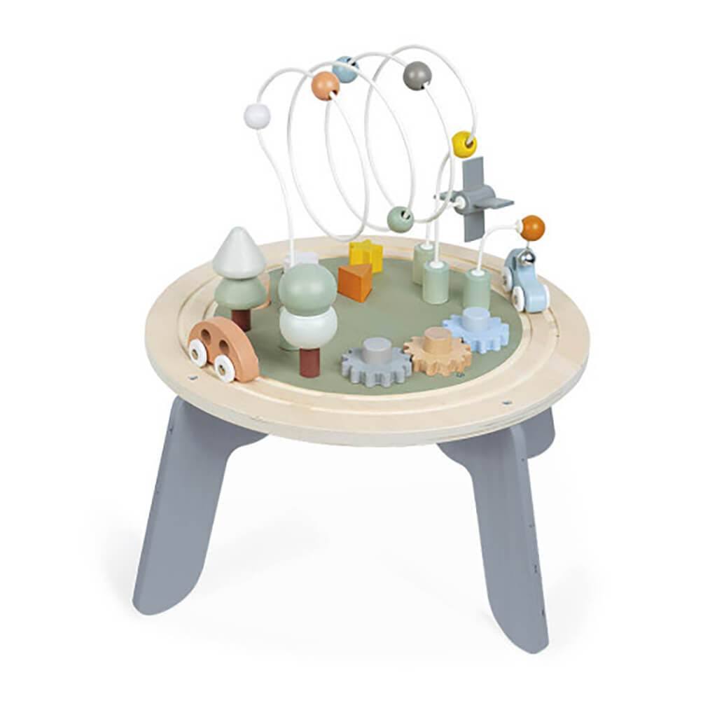 Janod - Sweet Cocoon Activity Table - Multicoloured