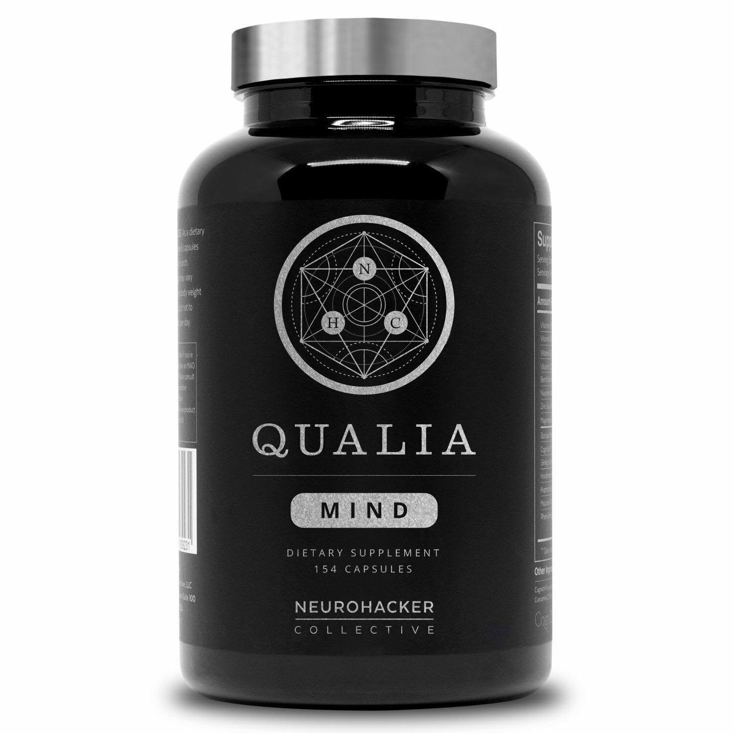Qualia Mind 154 Capsules - Nootropics Neurohacker Collective