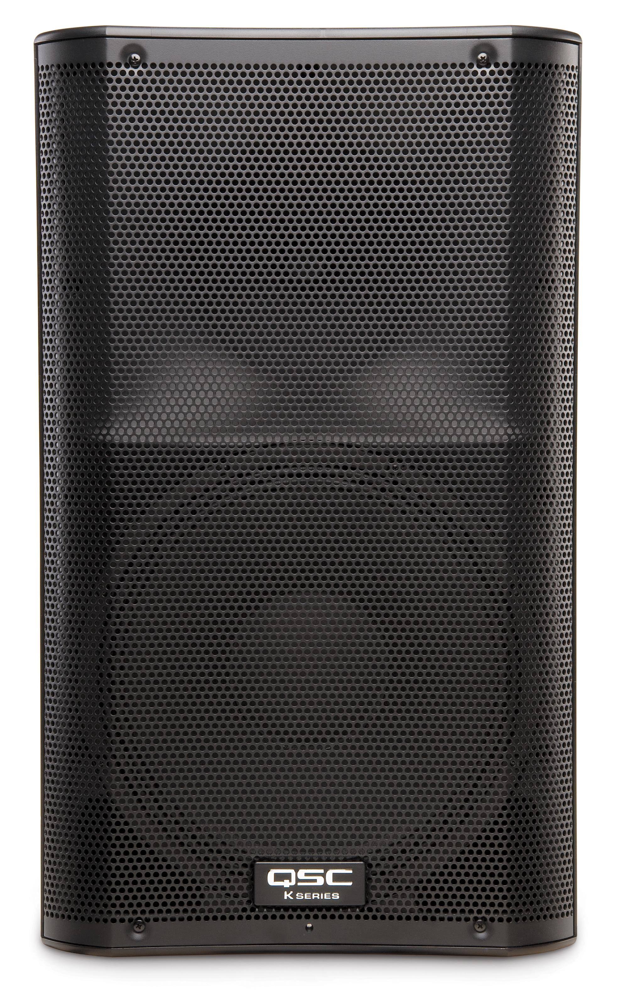 QSC K12 Active 2-Way Speaker - 1000W - Single Speaker - Black