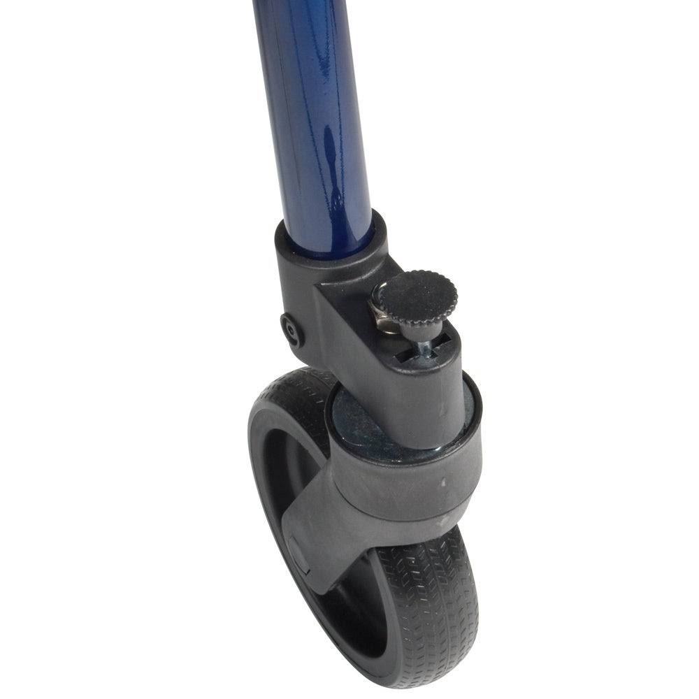 Drive Medical Clever Lite Walker Rollator Flame Blue (Junior - 5x22)