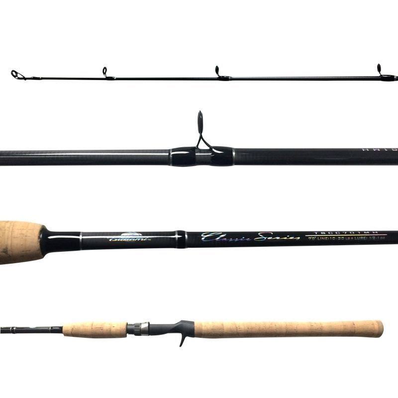 Tsunami Classic 3PC Travel Rod Freshwater Saltwater Conventional 7& TSCC-703H