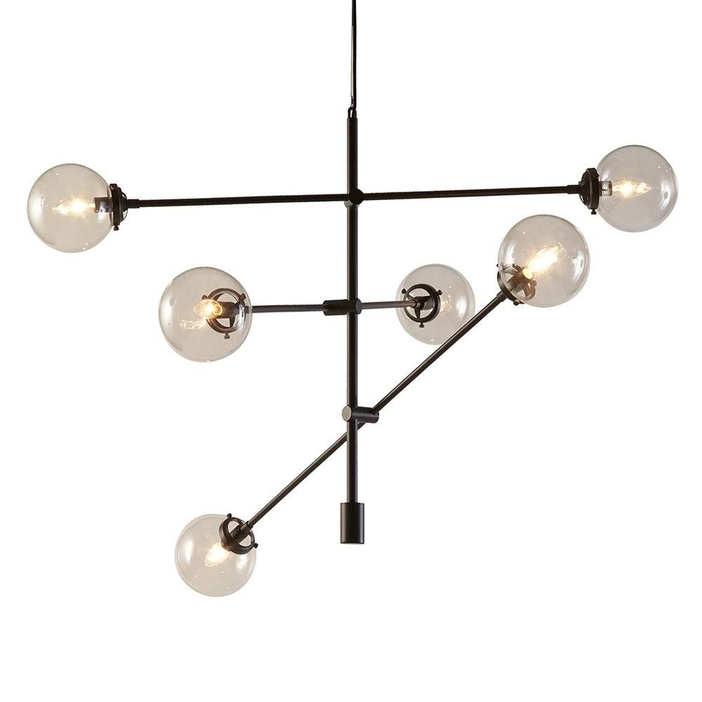 Carson Carrington Tomten 6-Light Sputnik Chandelier - Bronze 12544245
