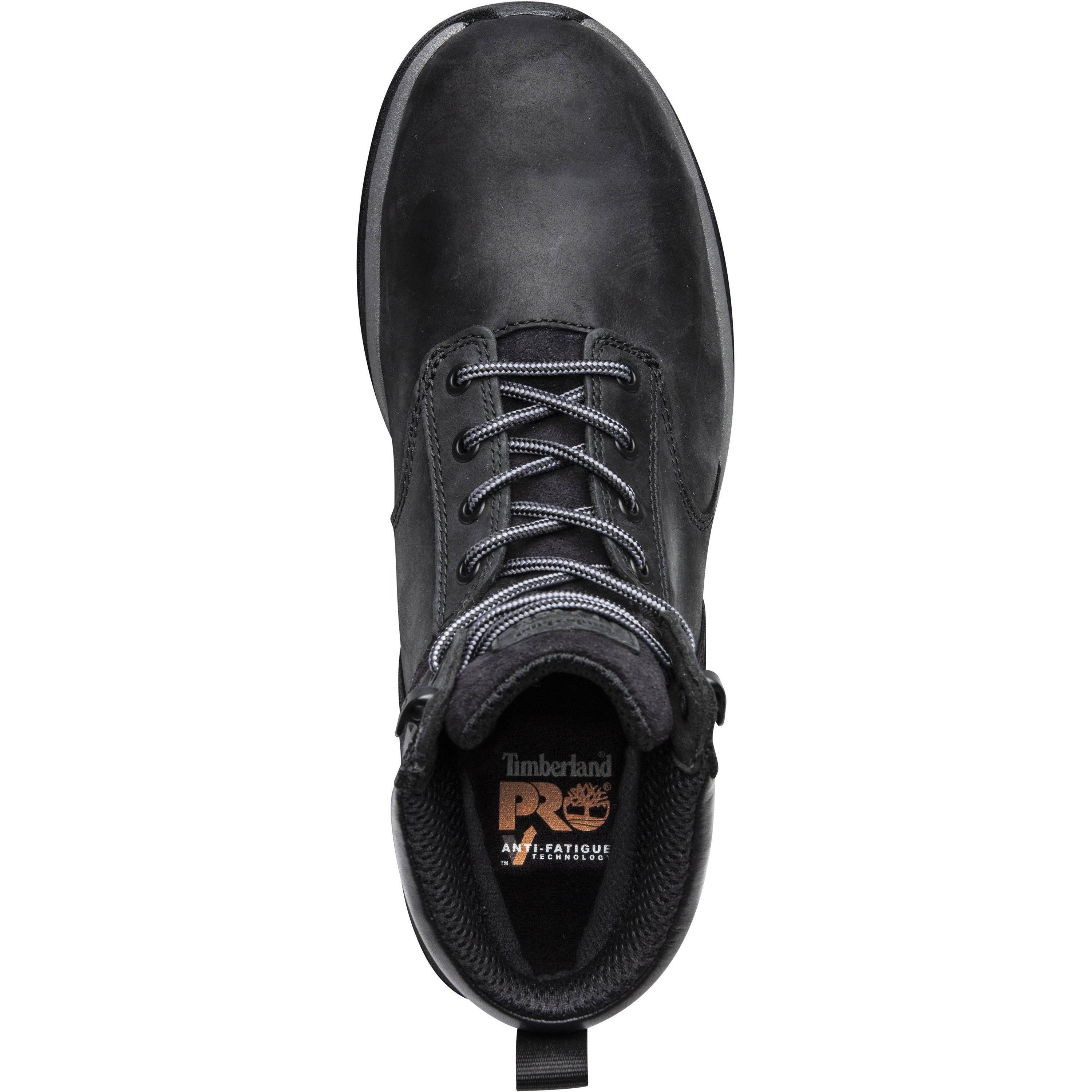 Timberland Pro Men's 6 in. Jigsaw Steel Toe Work Boot, Black