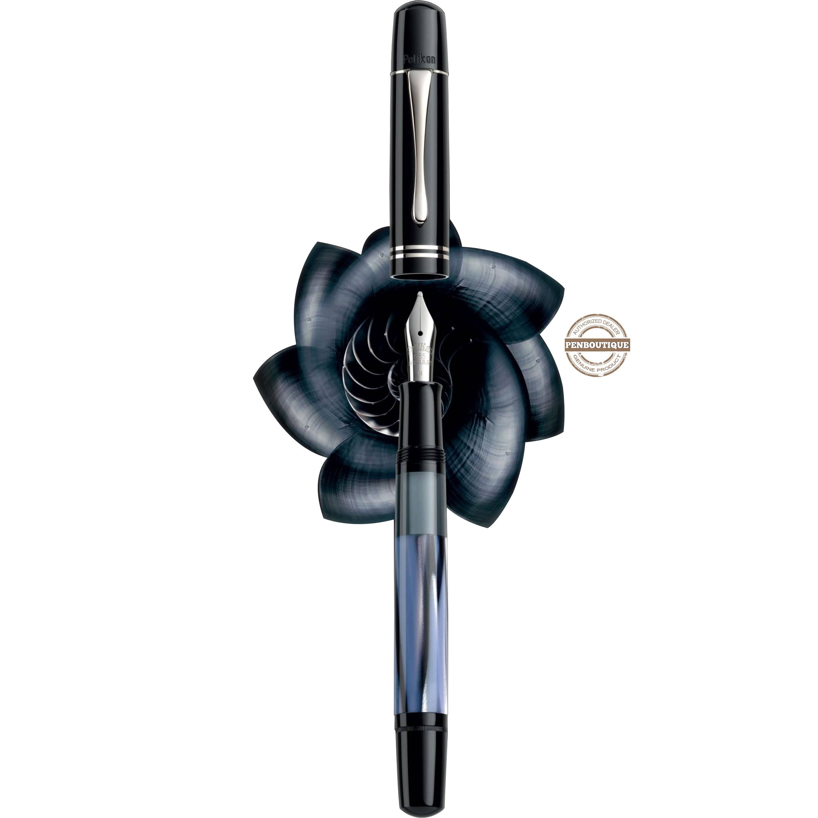 Pelikan Souveran Special Edition M101N Grey-Blue Fountain Pen - Medium