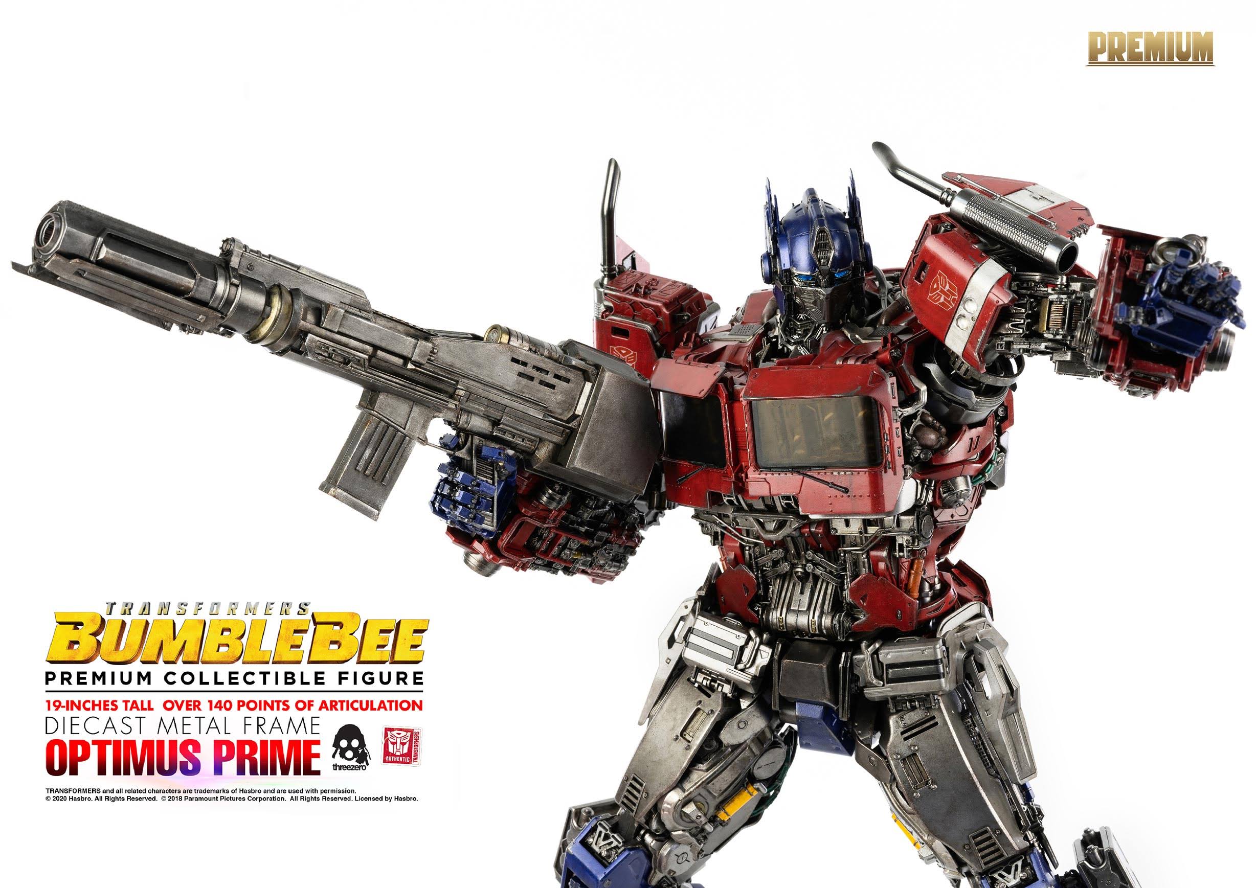 Transformers Bumblebee Optimus Prime Premium Scale Figure