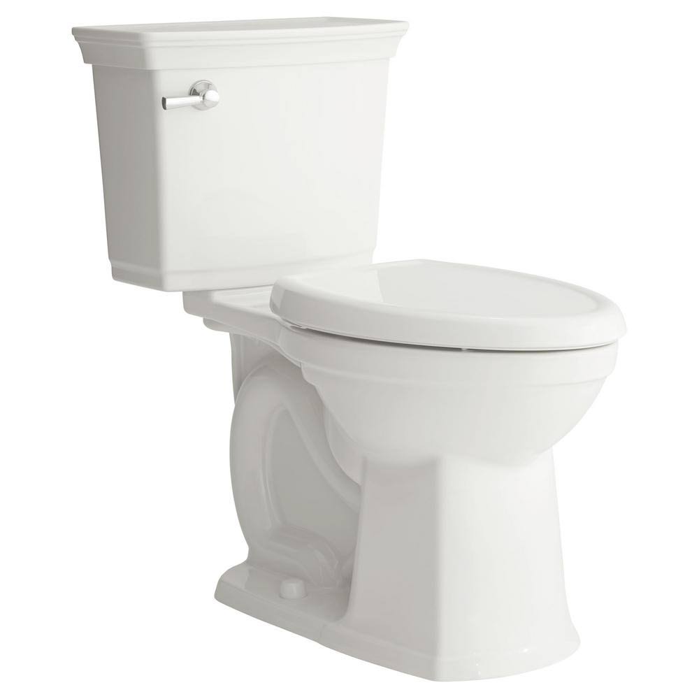 American Standard Optum Vormax Complete Right Height 2-Piece 1.28 GPF Elongated Toilet in White