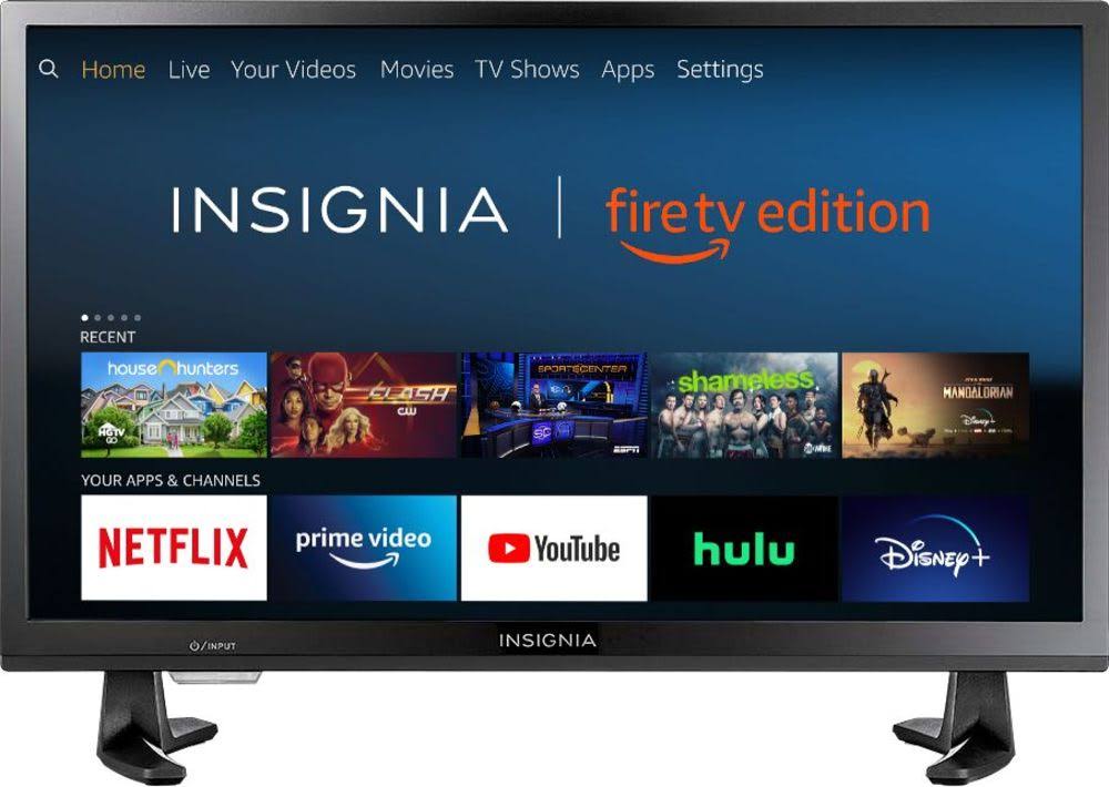 Insignia - 24” Class – LED - 720p – Smart - HDTV – Fire TV Edition - Black
