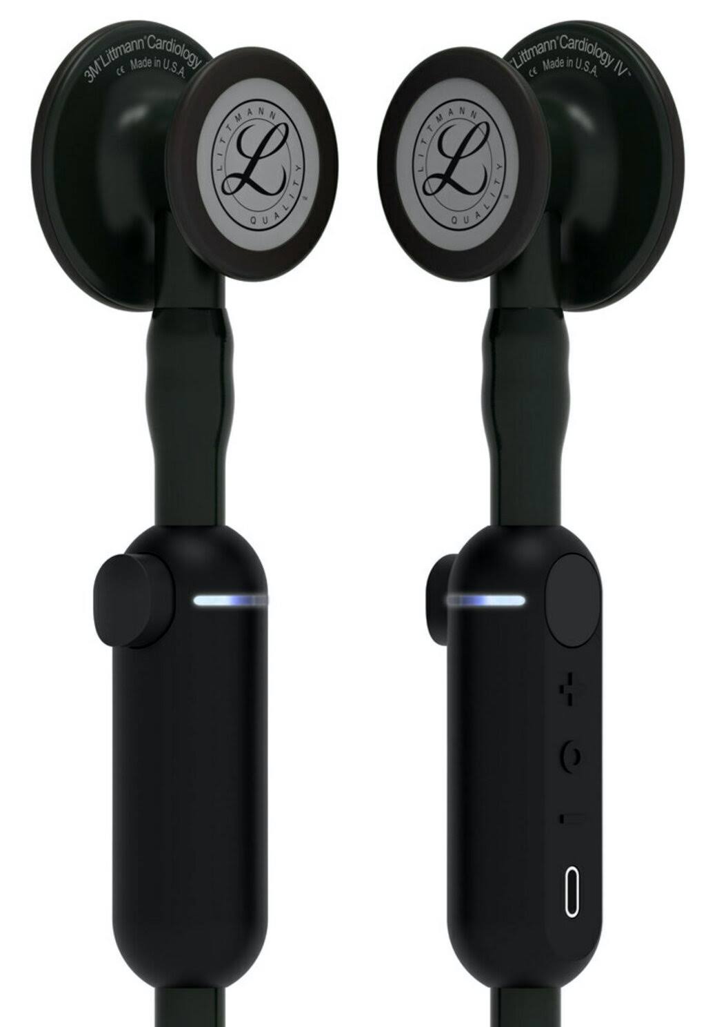 3M Littmann Core Digital Stethoscope - Black / Rainbow