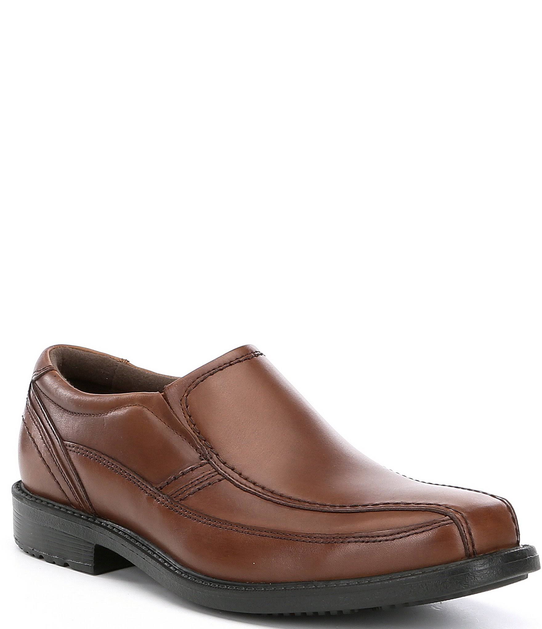 Men&s Rockport Style Leader 2 Bike Slip On, Size: 9, Brown