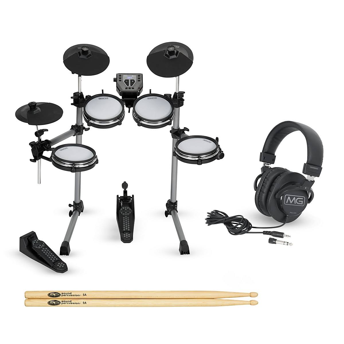 Simmons SD350 Electronic Drum Kit with Mesh Pads Starter Set