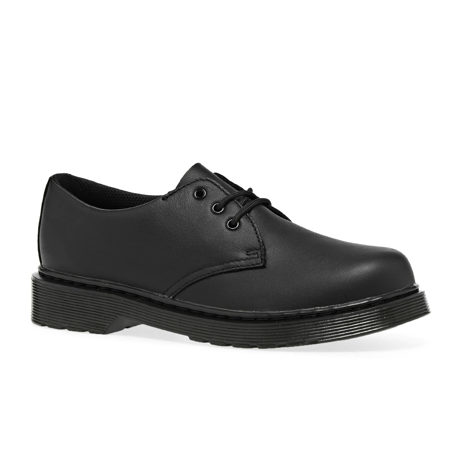 Dr Martens 1461 Mono Kid's Shoes - Black Softy T