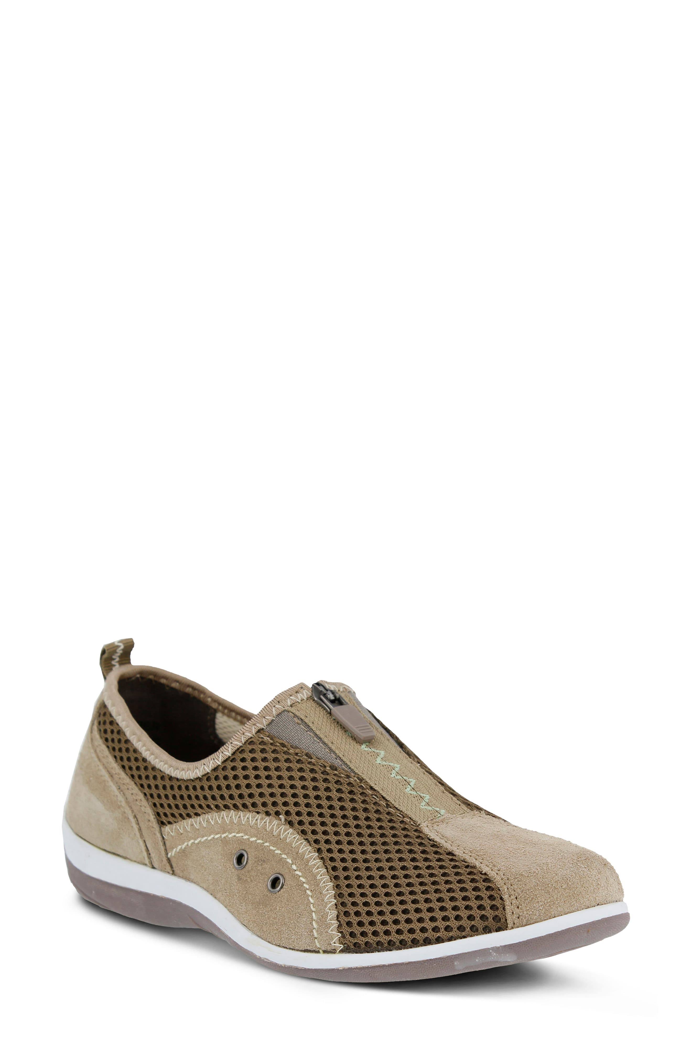 Spring Step Women S Racer Taupe Shoe
