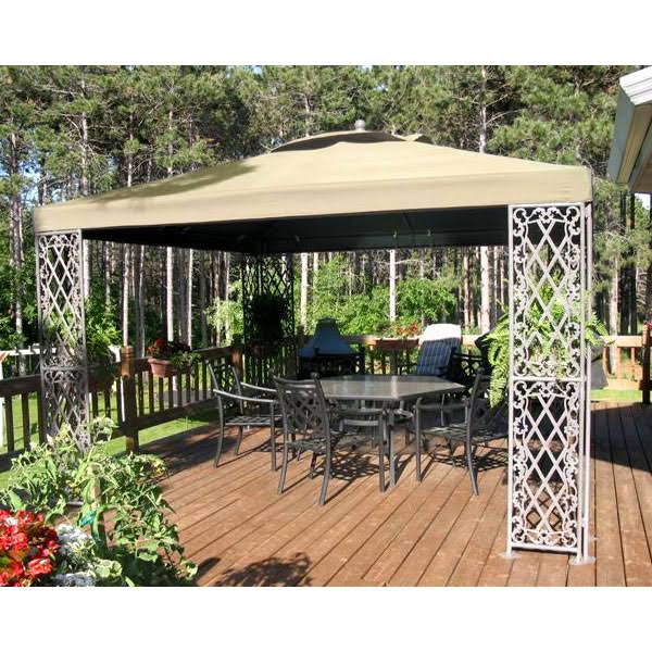 Garden Winds Replacement Canopy Top for JRA Furniture 12 x 12 Gazebo - Riplock 350