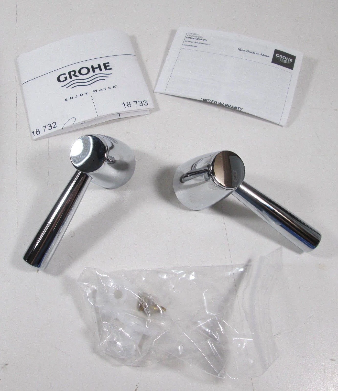 Grohe Arden Lever Handles, Starlight Chrome - 18083000