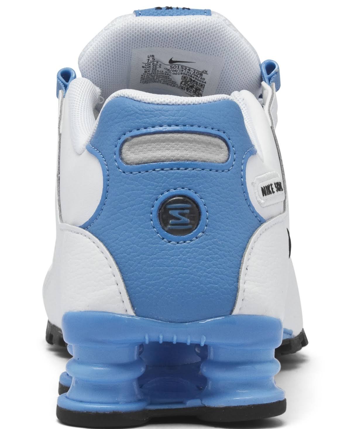 Nike Men's Shox NZ EU Casual Shoes 501524 - 11.0 / White