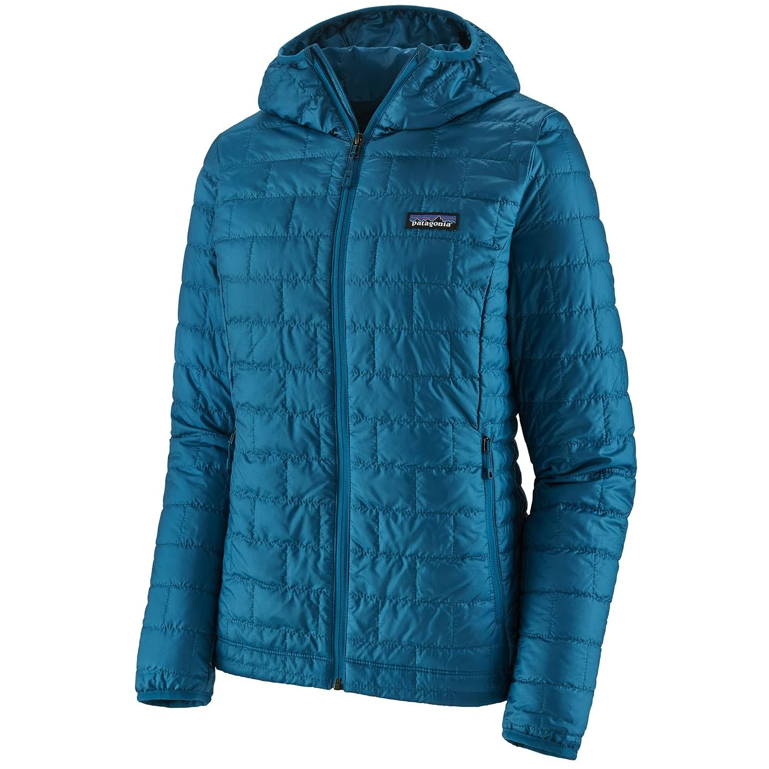 Patagonia Women&s Nano Puff Hoody - Steller Blue,M