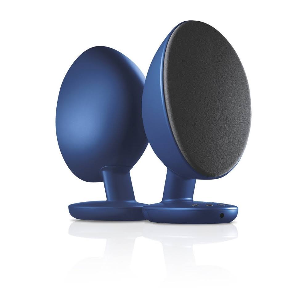KEF SP3874CCM Egg Digital Hi-Fi Speaker System, Frosted Blue