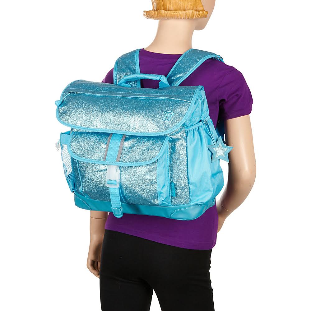 Bixbee Sparkalicious Glitter Backpack - Medium - Turquoise