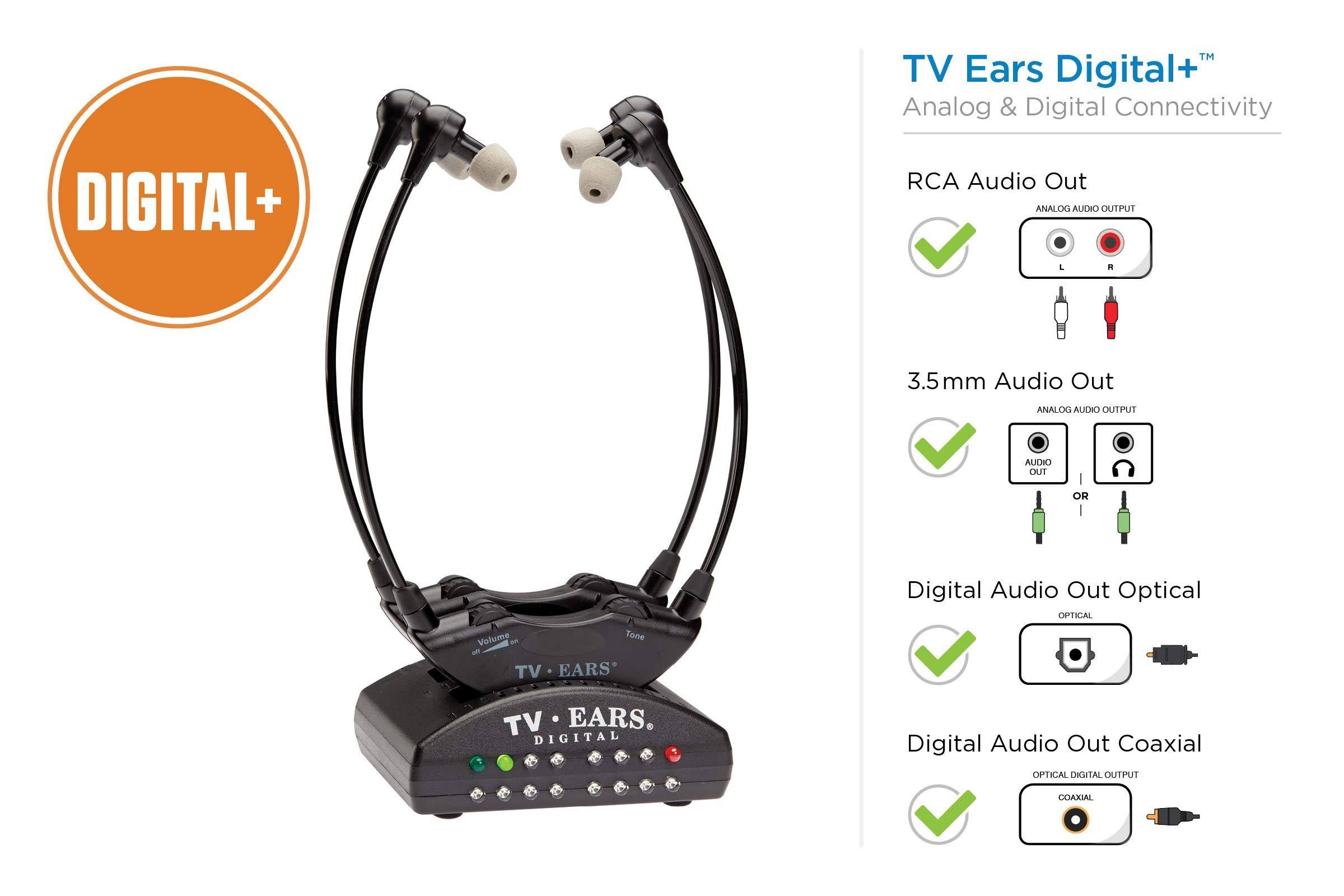 TV Ears Dual Digital Wireless Headset System