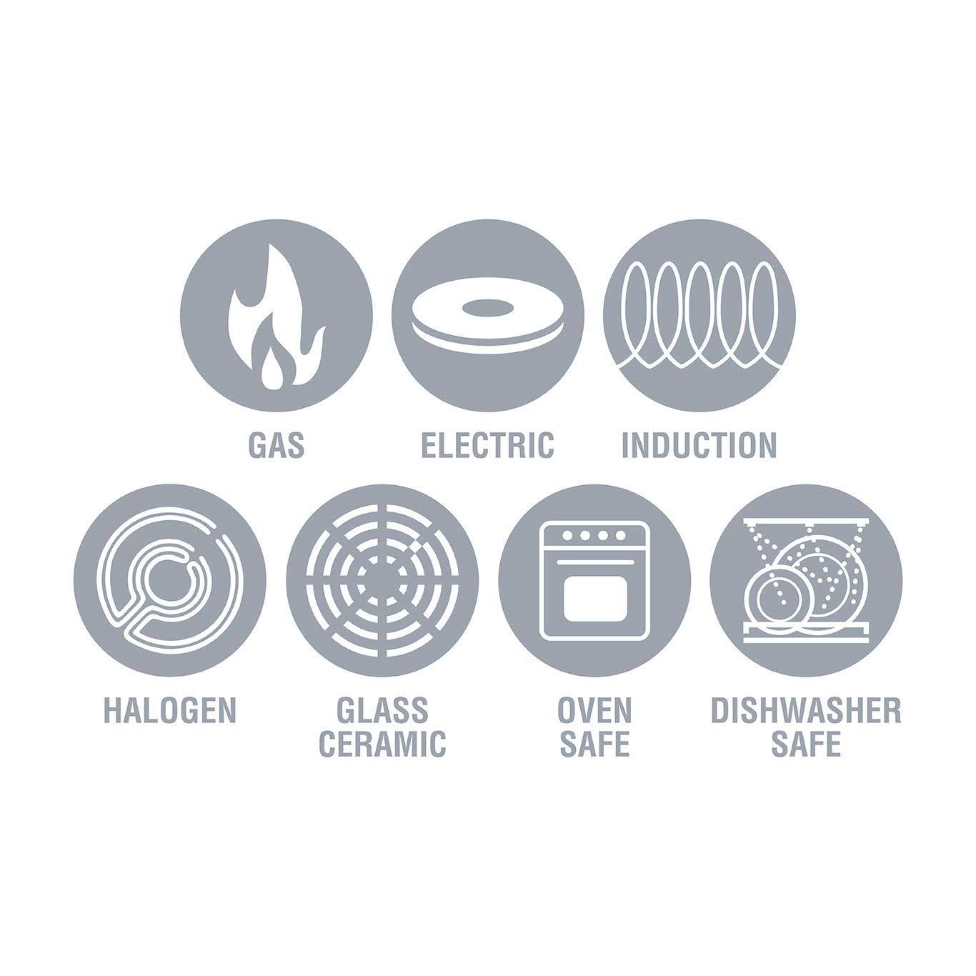 Magma Products A10-360L-IND, 10 Piece Gourmet Nesting Stainless Steel Cookware Set,