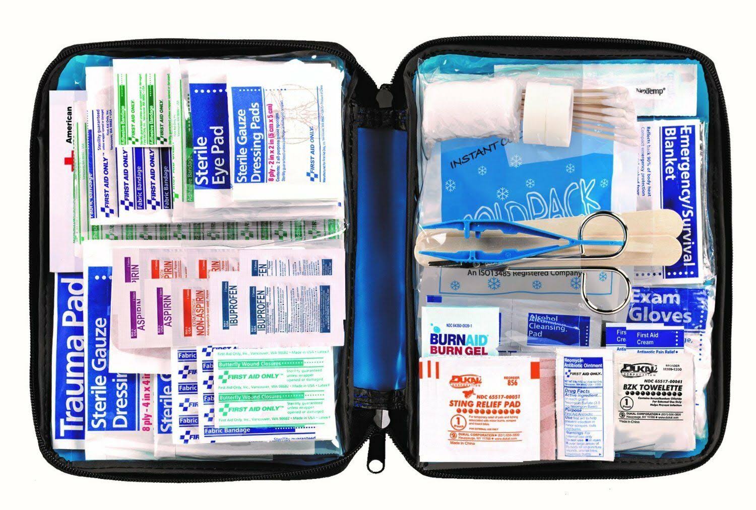 Survival Medical Bag First Aid Kit 299-Piece Emergency Car Auto Outdoor Travel