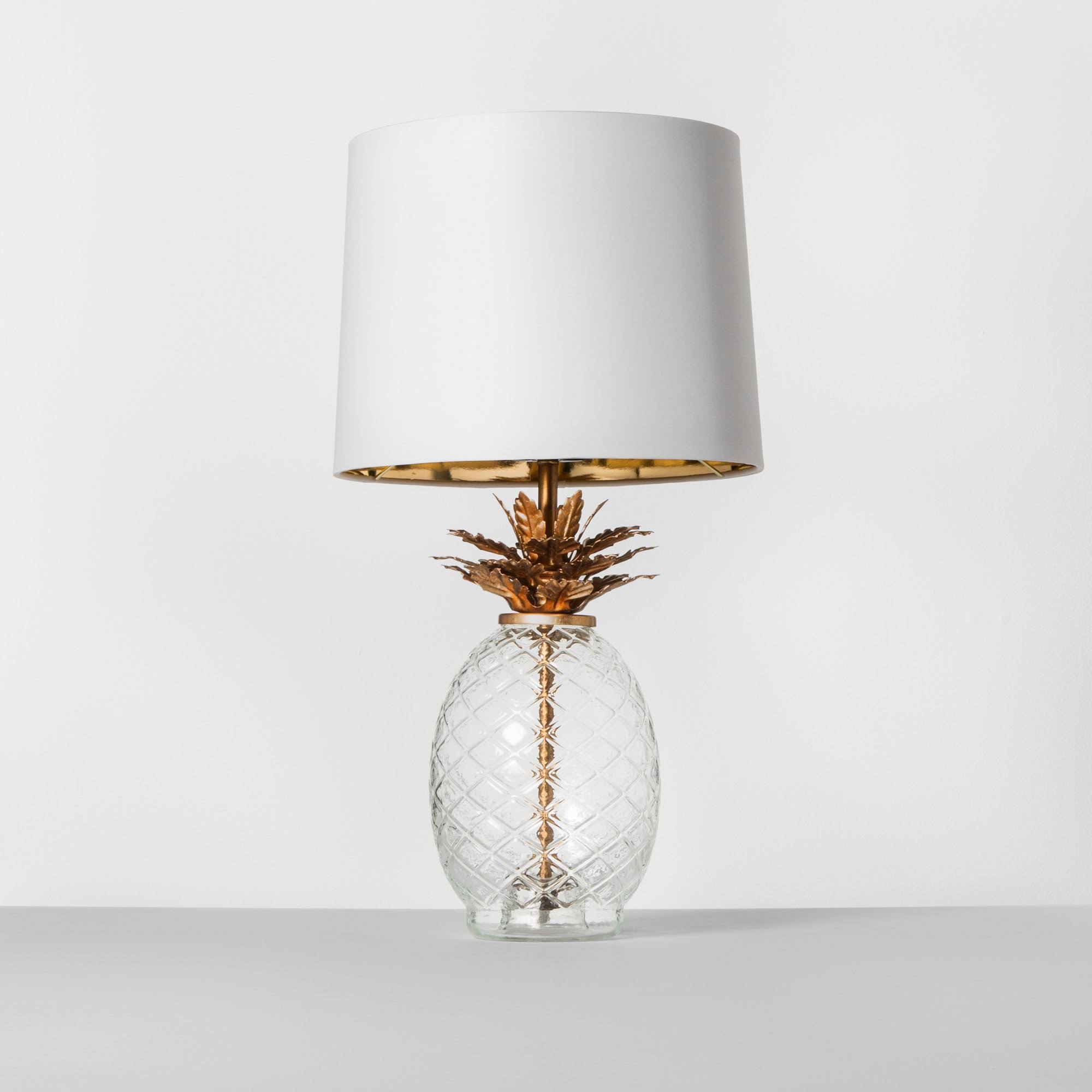 Opalhouse Glass Pineapple Table Lamp