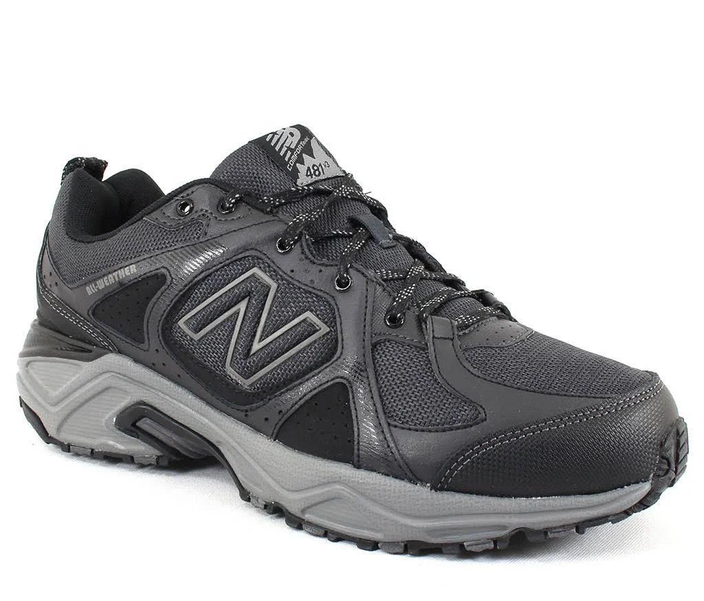 New Balance 481 V3 Men&s Trail Running Shoes Black Phantom, Size: 15 Medium