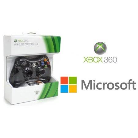 %100 Genuine Microsoft Xbox 360 Wireless Controller (Black) - New!