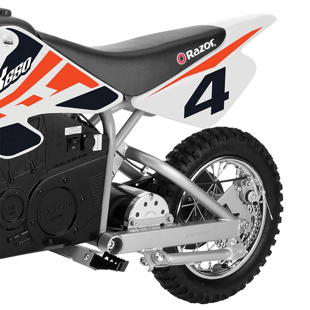 Razor MX650 Steel Electric Dirt Rocket Kids Motorcross Motorcycle Bike, Orange