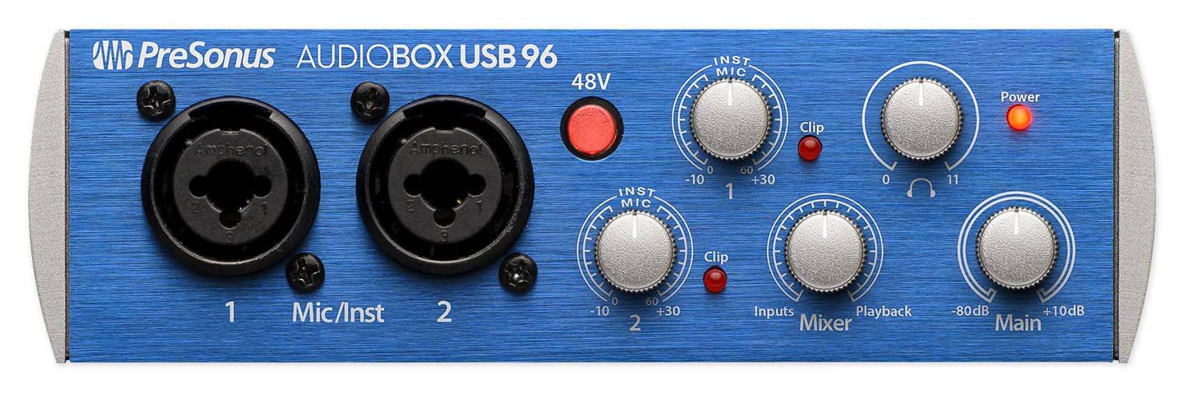 AudioBox USB 96 Studio Complete Hardware/Software Recording Kit