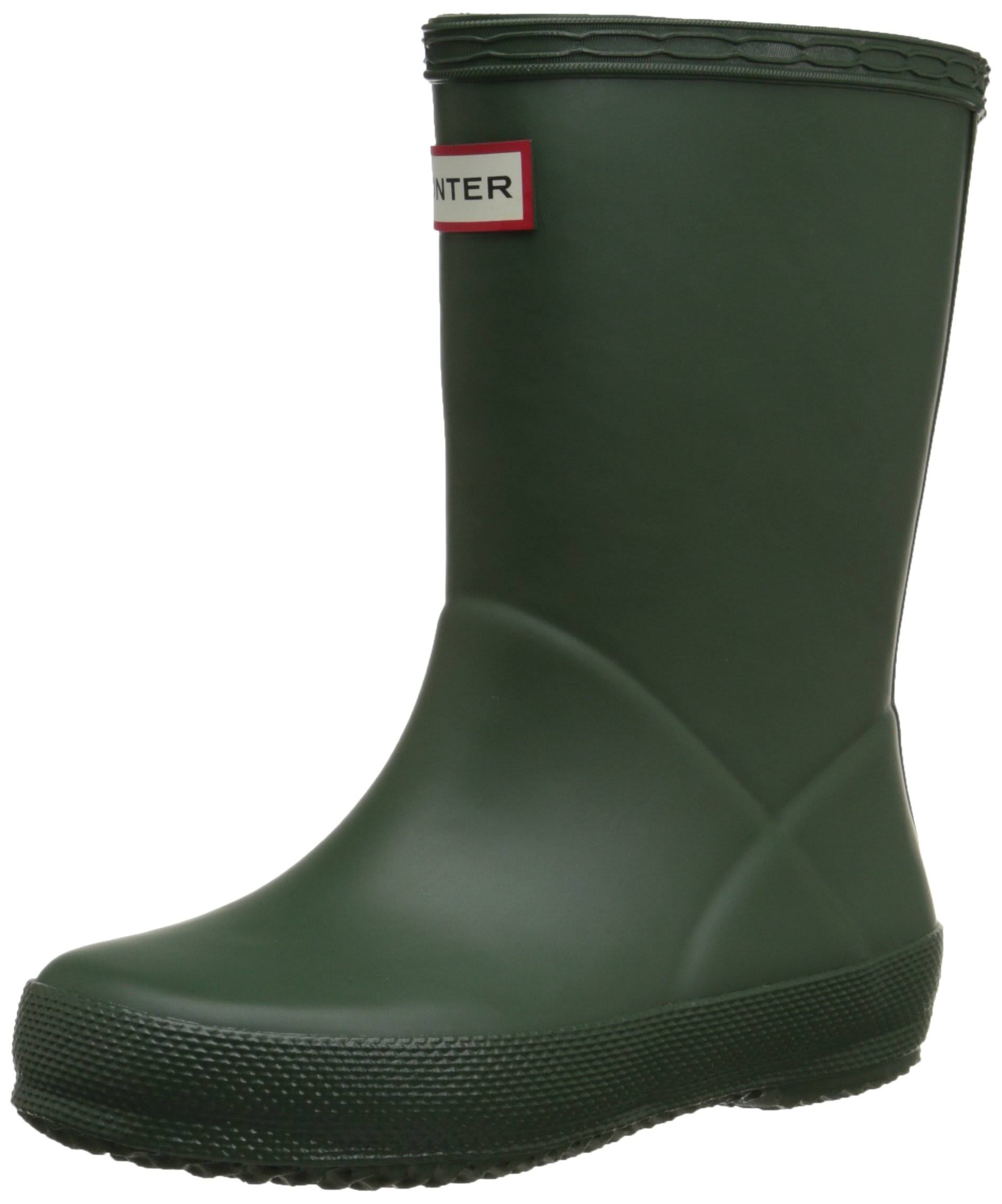 Hunter Original Kids First Classic Rain Boots - Green