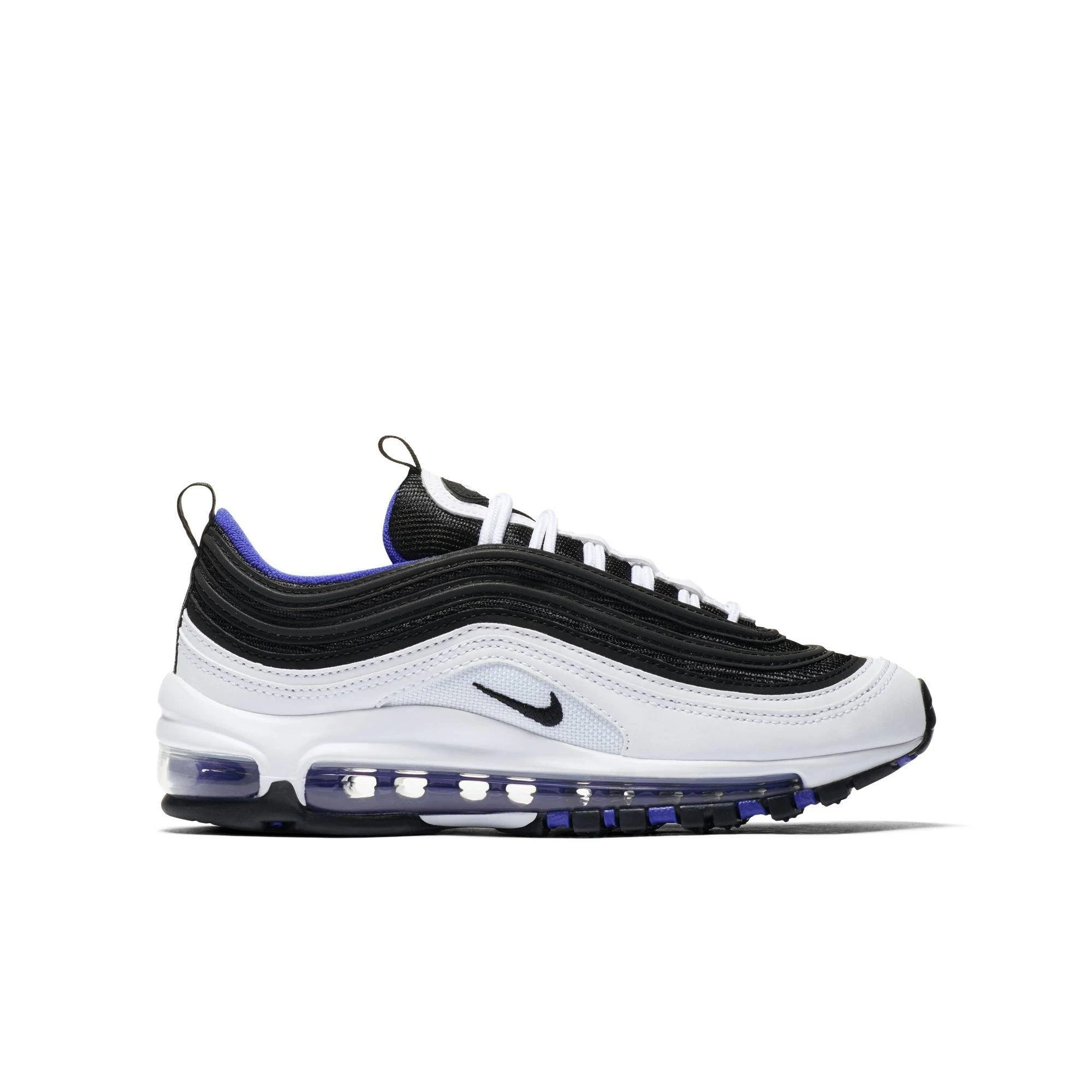 Nike Air Max 97 Shoes White/Black/Persian Violet Size 04.5