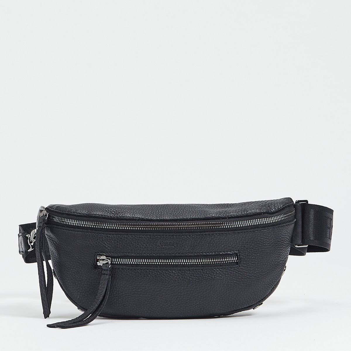 Hammitt Charles Belt Bag - Black/Gunmetal