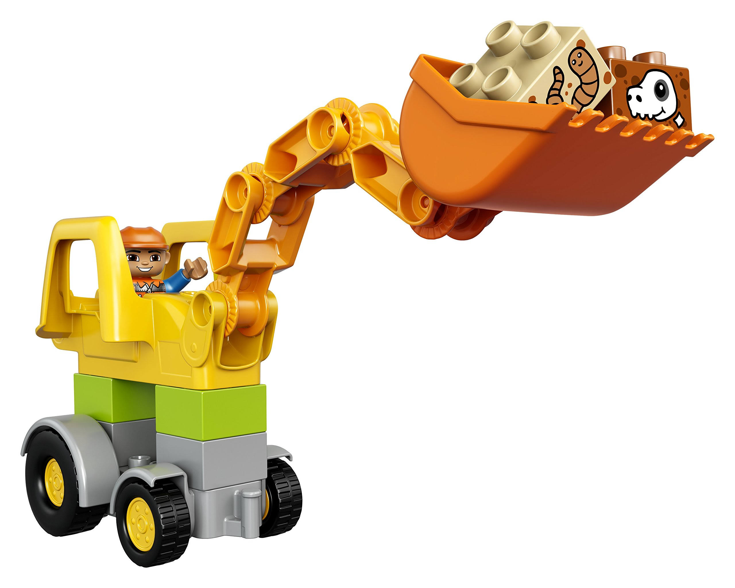 Lego Duplo Town Backhoe Loader 10811 Construction Toy