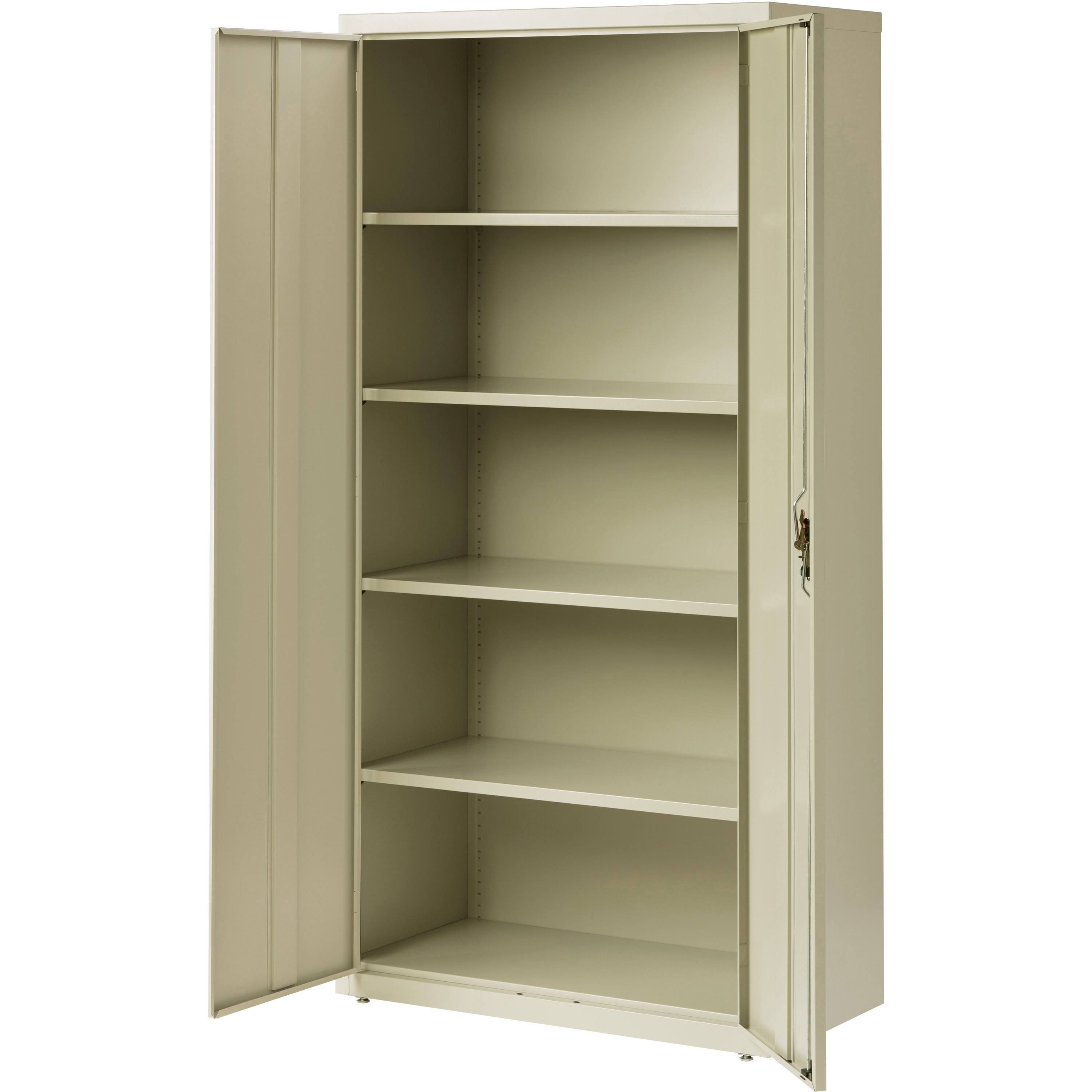 Lorell LLR41307 Fortress Series Storage Cabinets, Putty