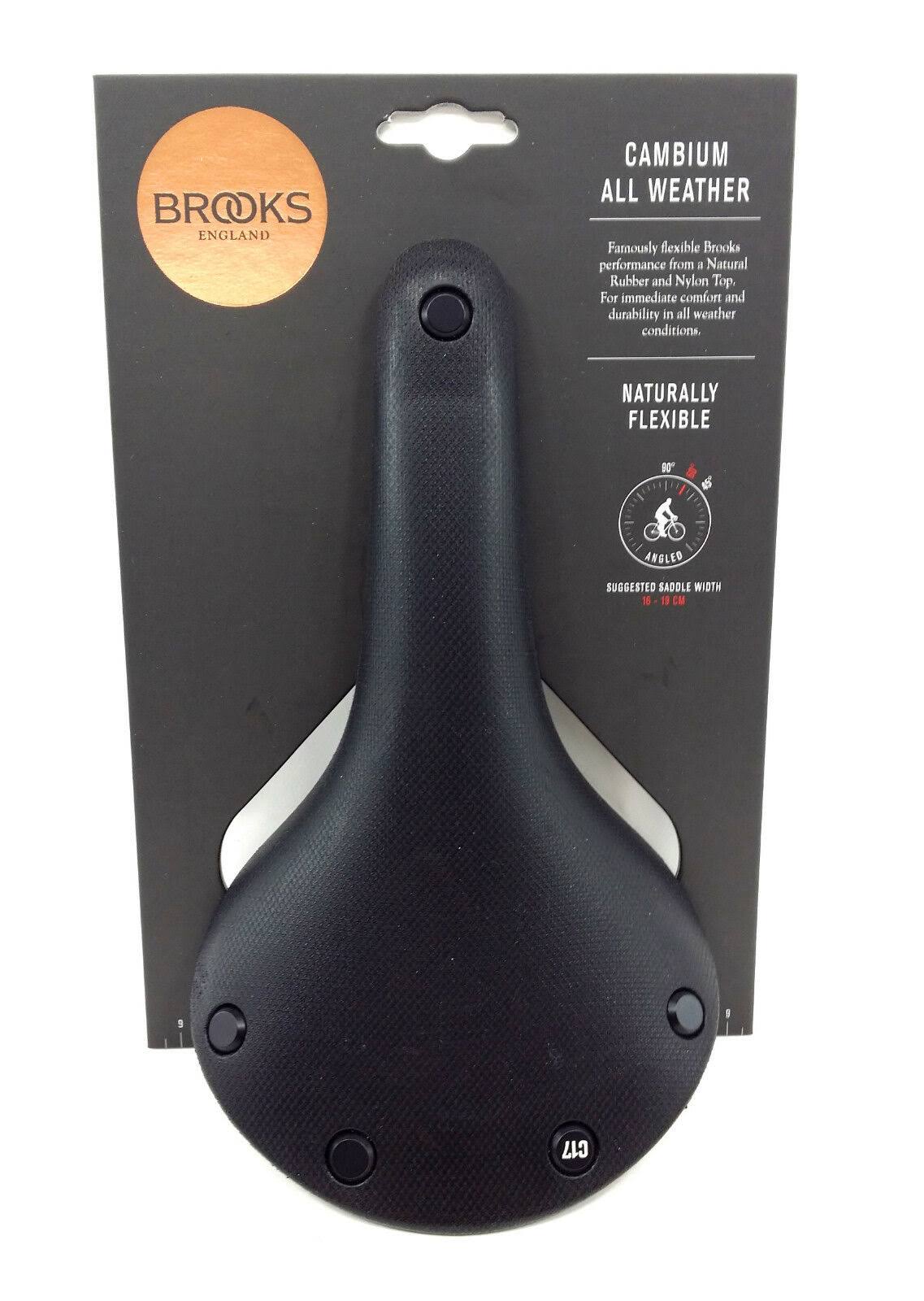 Brooks C17 Cambium All Weather Saddle - Black