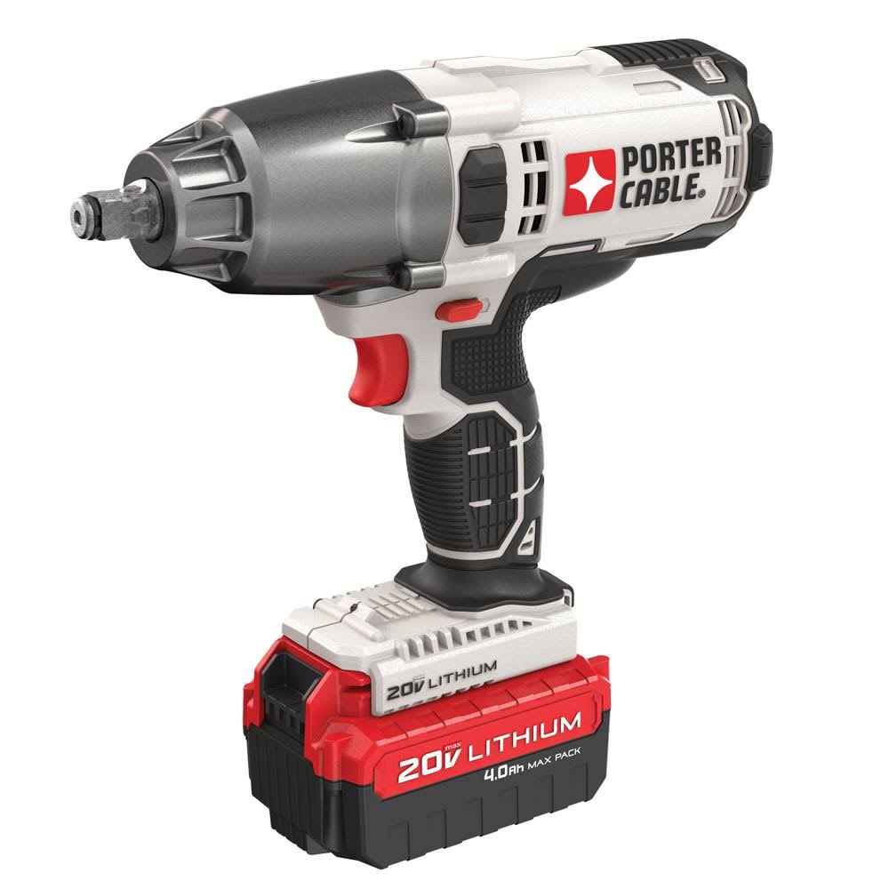 Porter Cable PCC740LA 20V 1/2x22 Cordless Impact Wrench