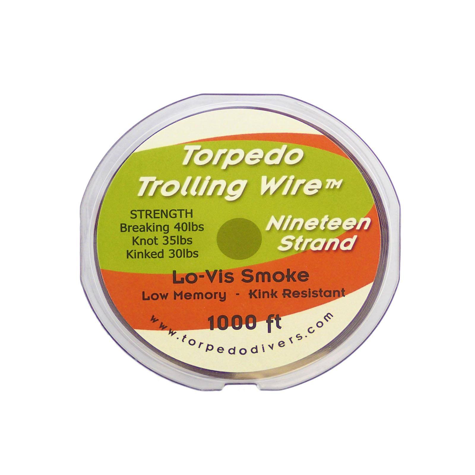 Torpedo Trolling Wire 19-Strand 1000ft