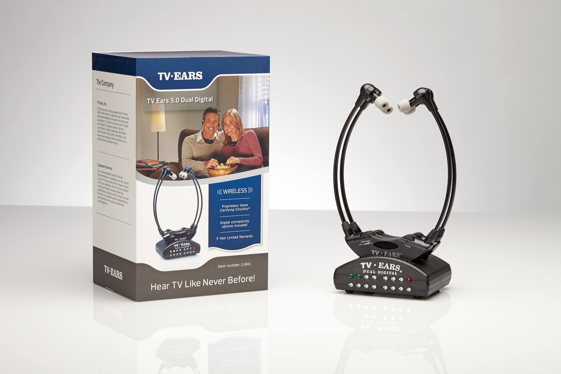 TV Ears Dual Digital Wireless Headset System