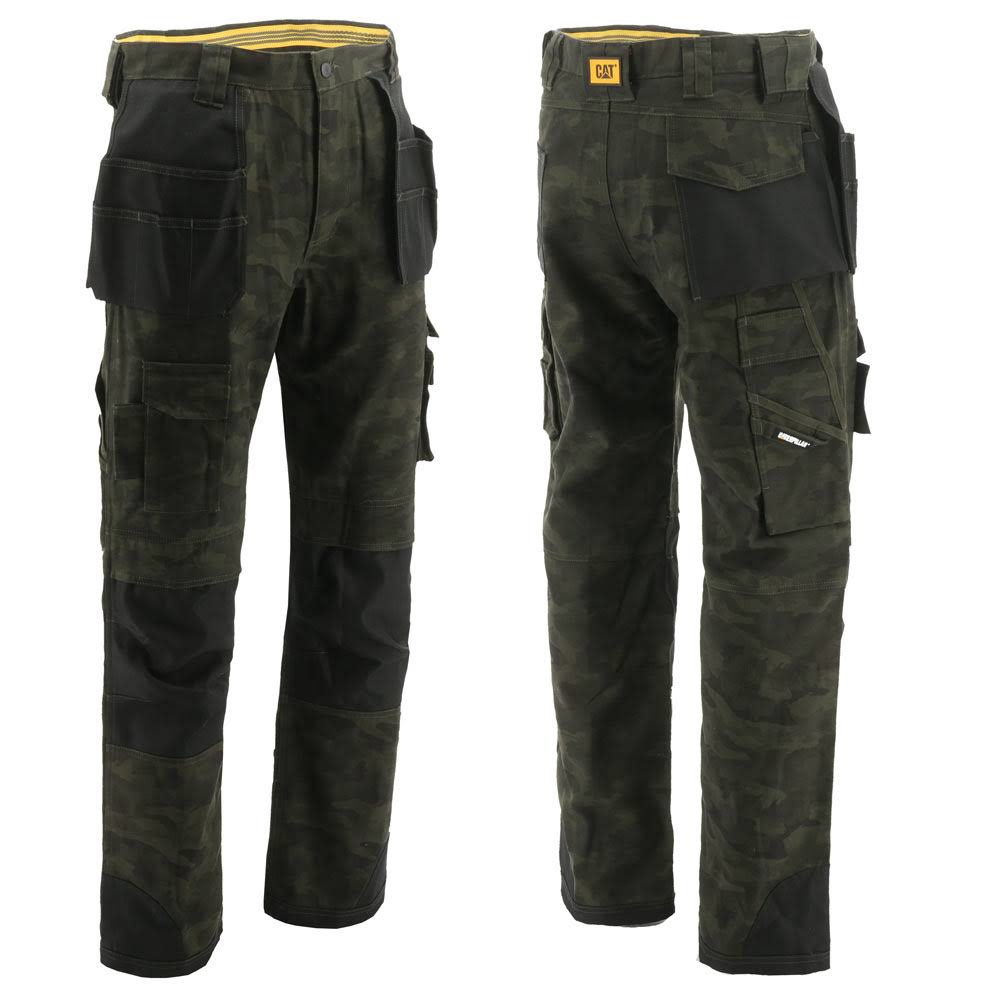 Caterpillar Men's Trademark Work Pant, C172-016-40/30, Dark Sand