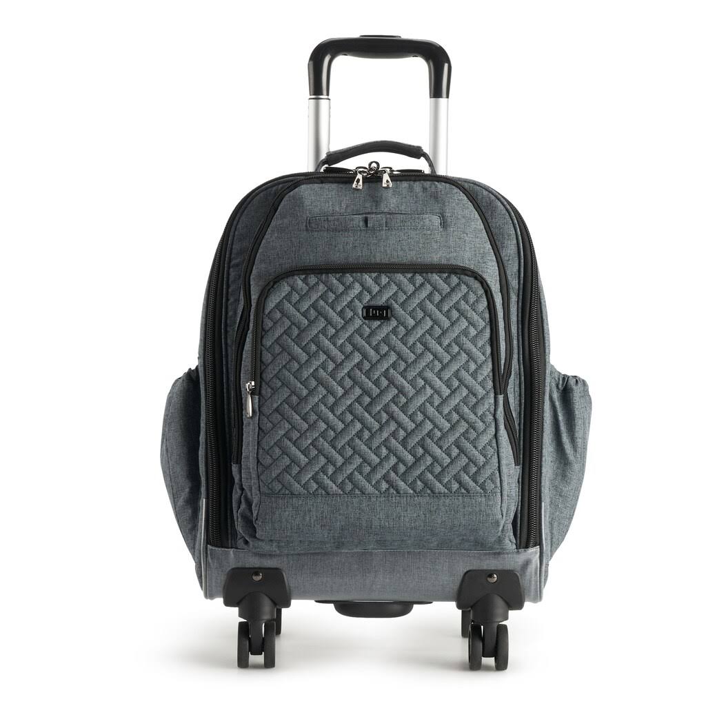 Lug Quilted Wheelie Luggage Bag - Propeller 2 ,Heather Grey