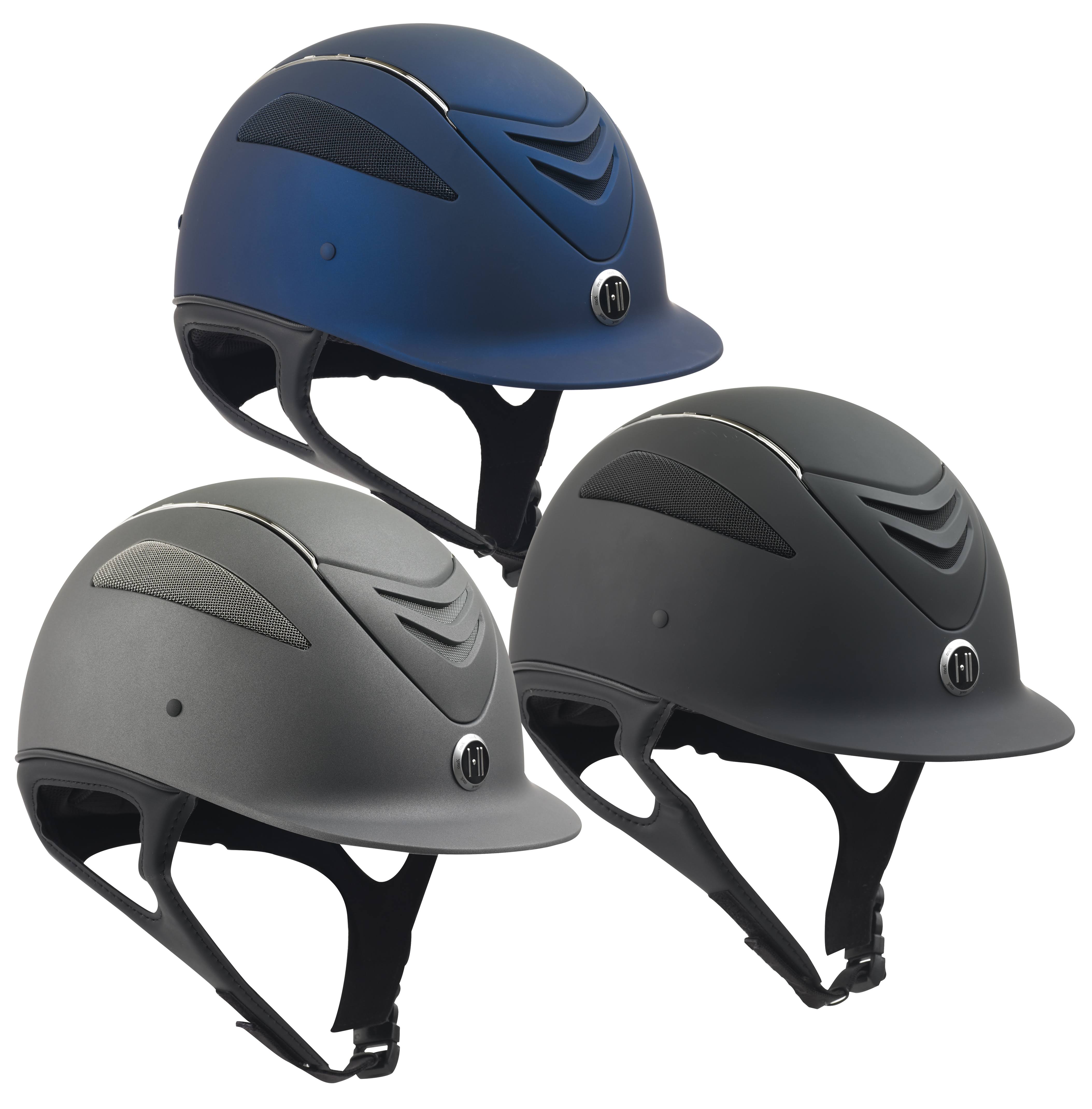 One K Defender Chrome Stripe Helmet, Black Matte