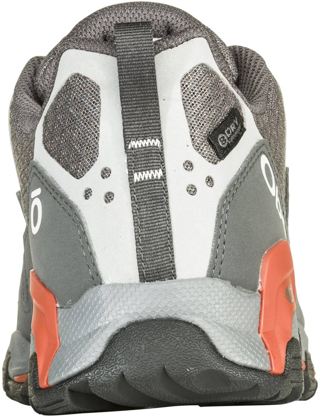 Oboz Cirque Low B-Dry Hiking Shoe Men's, Pewter/Burnt Orange / 10