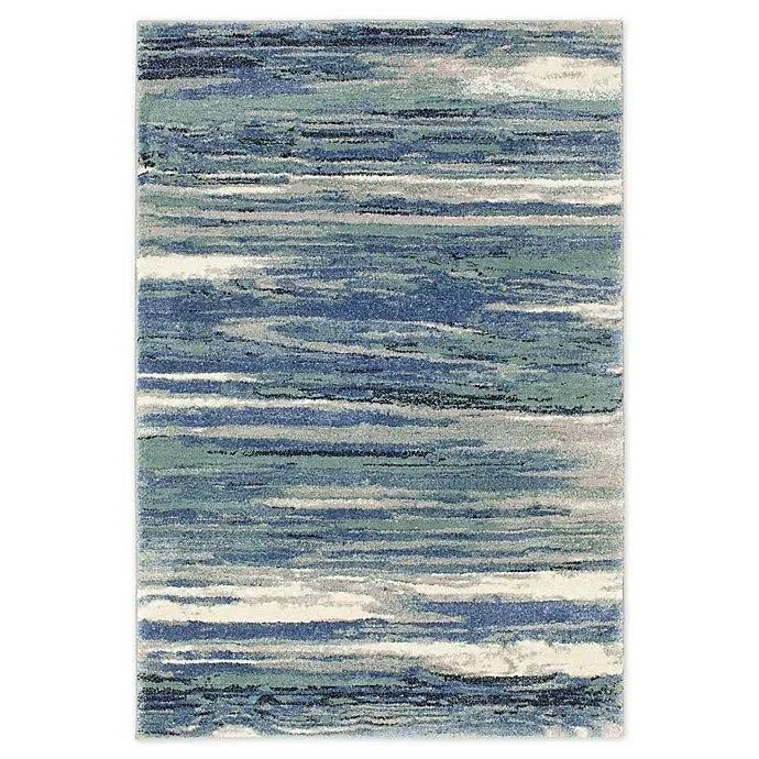 Stillwater 5&3 x 7& Area Rug in Aqua/Multi