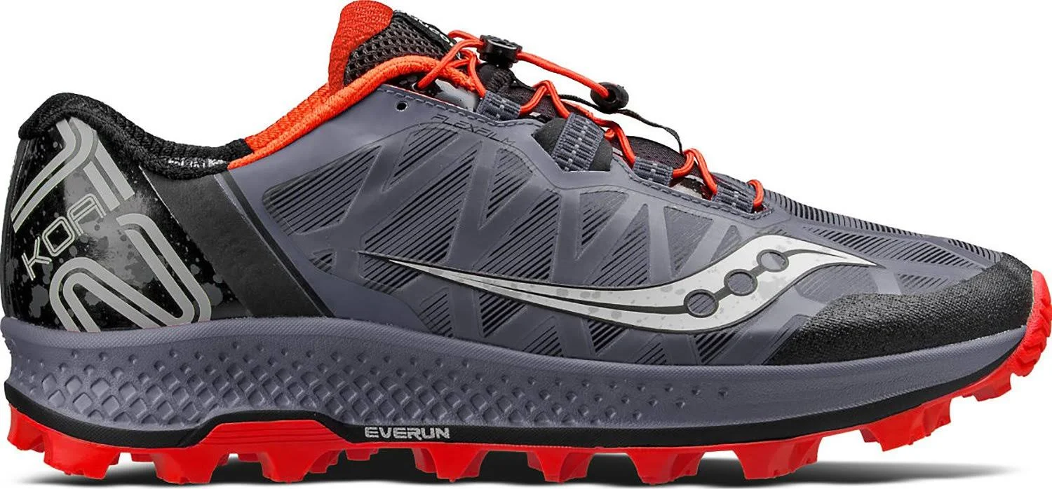 Saucony KOA ST Men's Grey/Black/ViZiRed