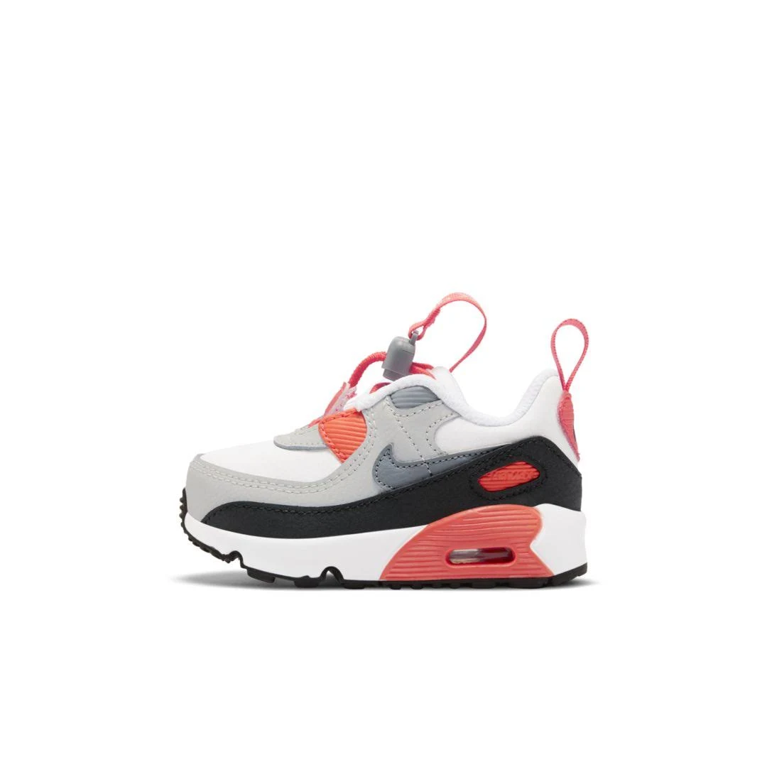 Nike Air Max 90 Toggle Baby/Toddler Shoes in White, Size: 6C | CV0065-100