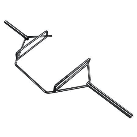 Everyday Essentials Olympic 2-Inch Hex Weight Lifting Trap Bar, 1000-Pound Capacity, Size: Open Back