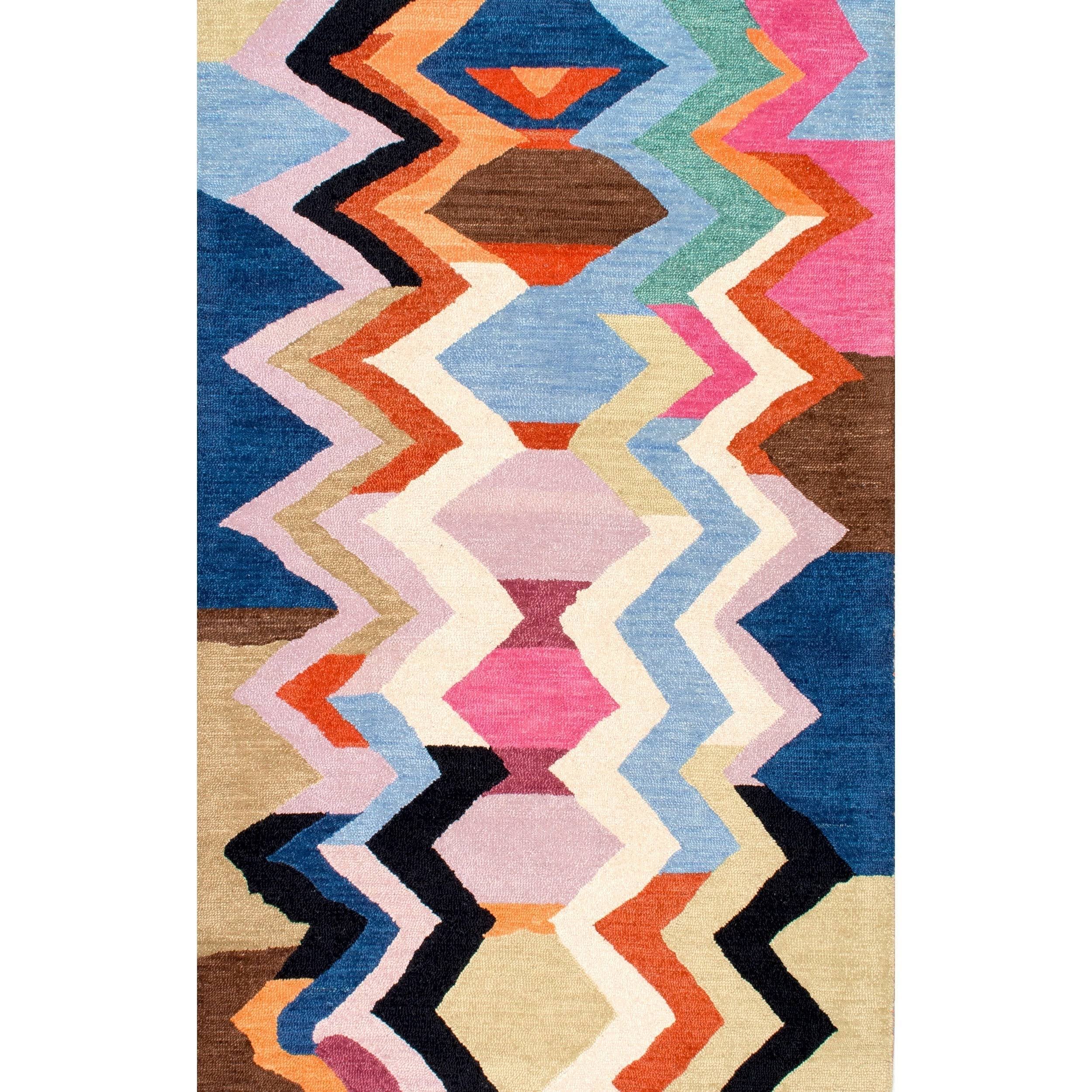 nuLOOM Hand-Tufted Aguirre Area Rug, Size 4 x 6 ft.